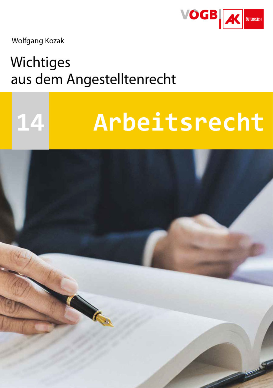 Wichtiges aus dem Angestelltenrecht